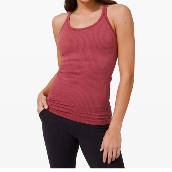 3 lululemon athletica Tank Tops in Burgundy, Brown, and Mint Size 6 - Picture 2 of 12